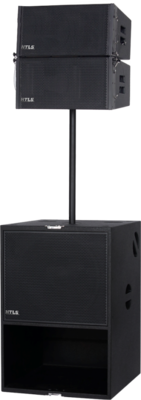 VR512外置2分频3单元单12英寸全频线阵列扬声器系统